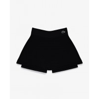 SAIA SHORTS LACOSTE COM BOLSO LATERAL - PRETO SAIA SHORTS LACOSTE COM BOLSO LATERAL - PRETO
